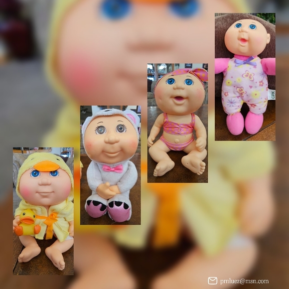 Cabbage Patch Babies, Lot of 4 - Picture 2 of 9
